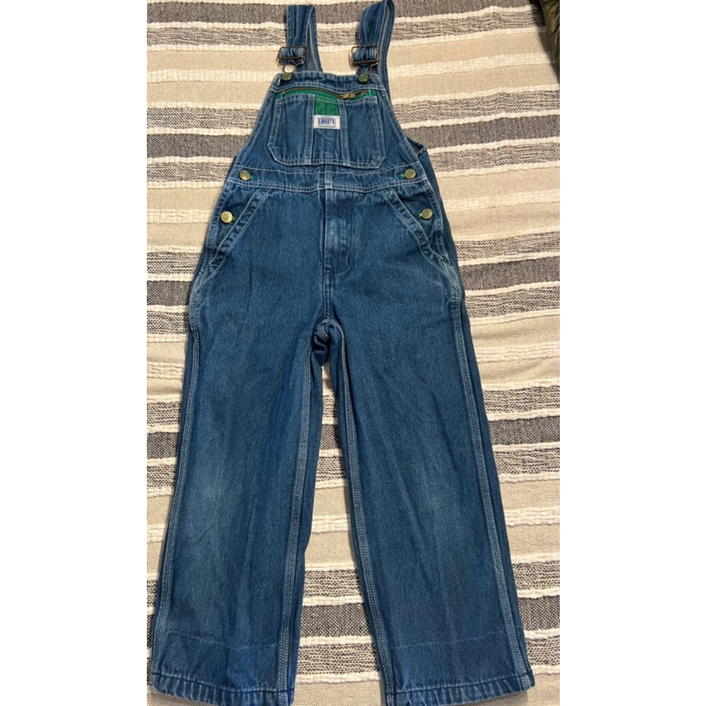 Kids Size 8 Liberty denim overalls Excellent condition. Cute for boy or girls.